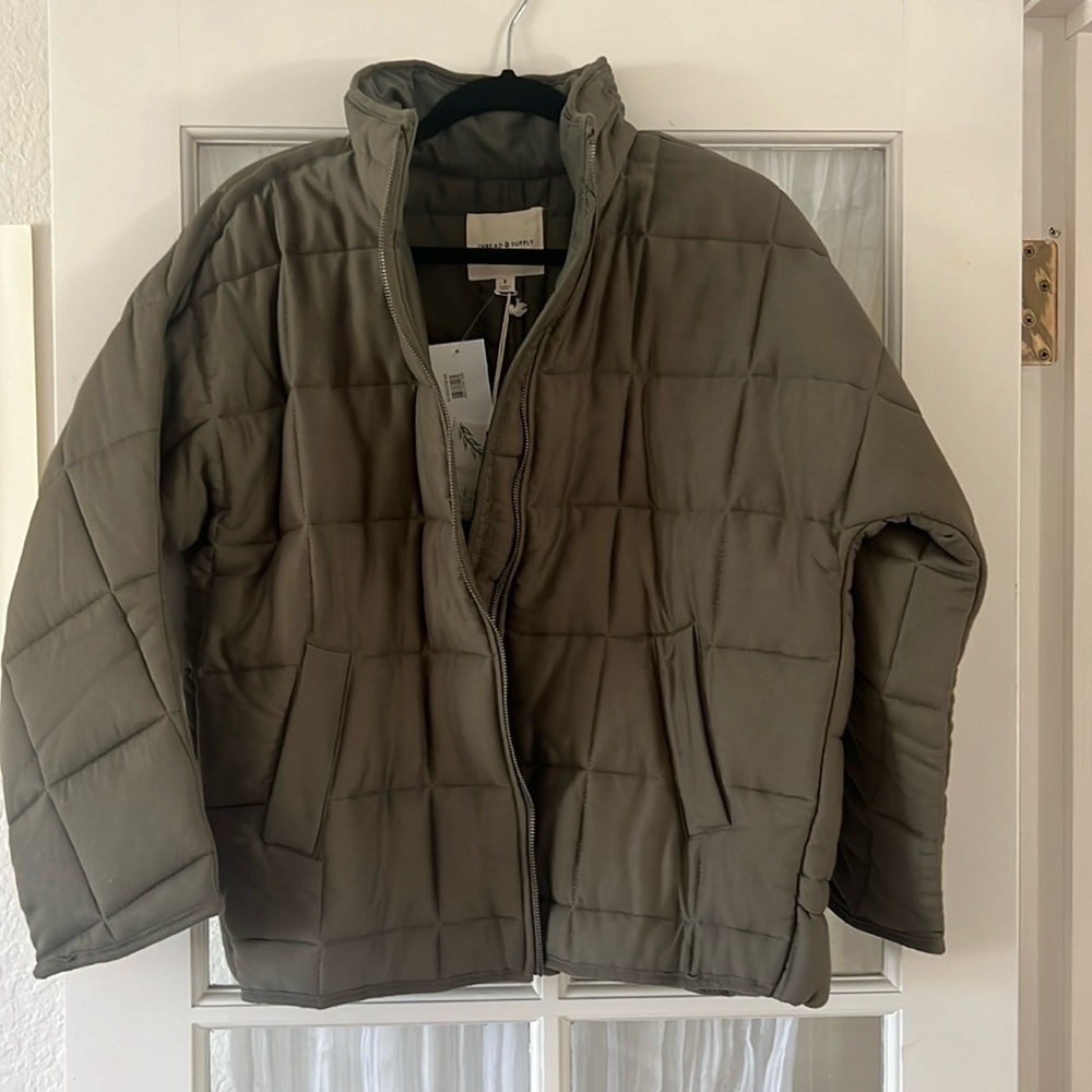Thread and supply coat new with tags